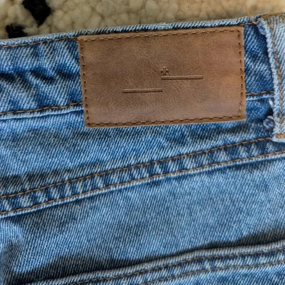 Frank & Oak Classic Blue Jean Shorts - Picture 3 of 4